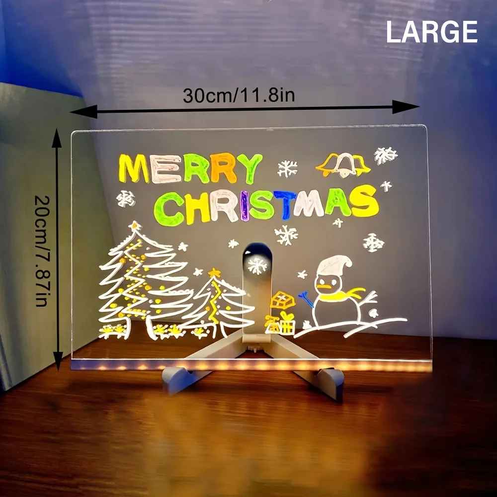 🌟Magic LED Light Drawing Pad - Release the Creativity of Children!☀