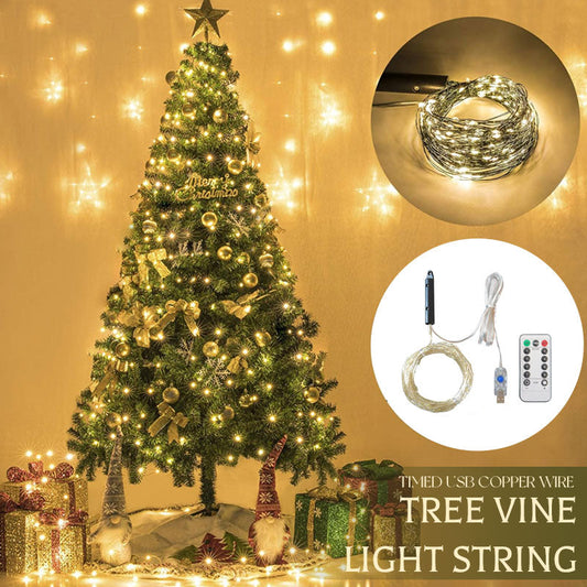 Christmas tree decoration light string