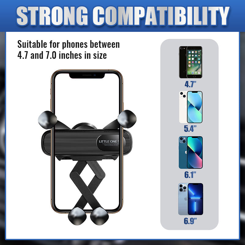 Vehicle Air Outlet Gravity Navigation Mobile Phone Holder