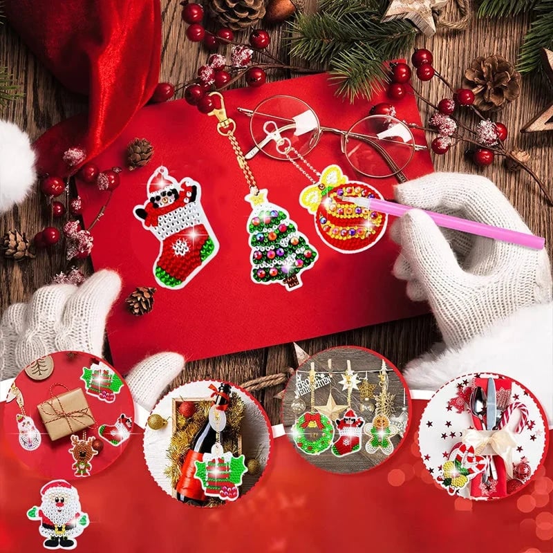 🎅Christmas Diamond Painting Sticker Kit