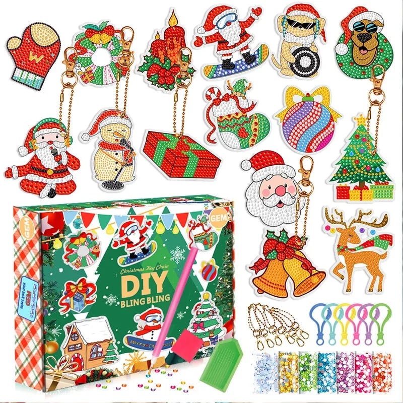 🎅Christmas Diamond Painting Sticker Kit