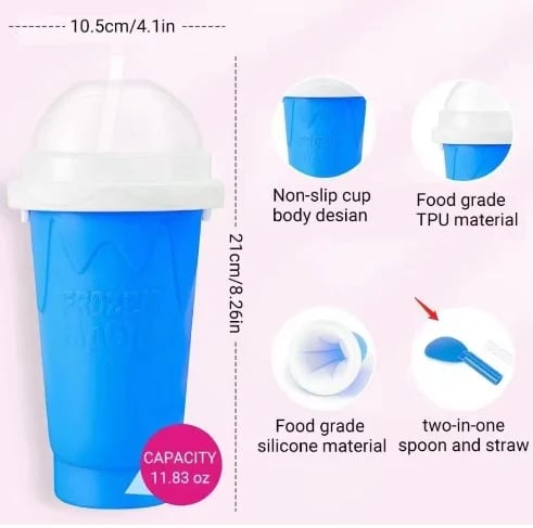 🌈💫Last Day Promotion-SAVE 49% OFF🌈💫-Smoothie Slushy Cup