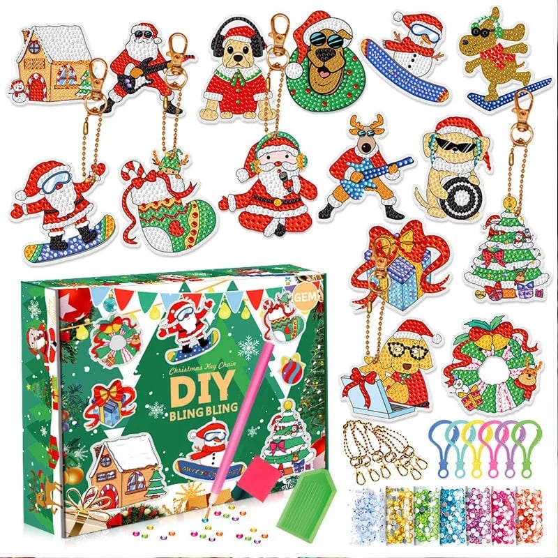 🎅Christmas Diamond Painting Sticker Kit