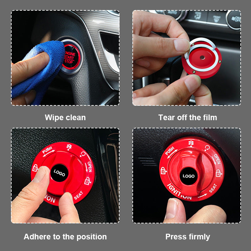 Car Start Button Protective Cover