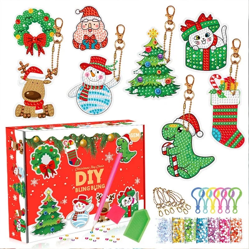 🎅Christmas Diamond Painting Sticker Kit