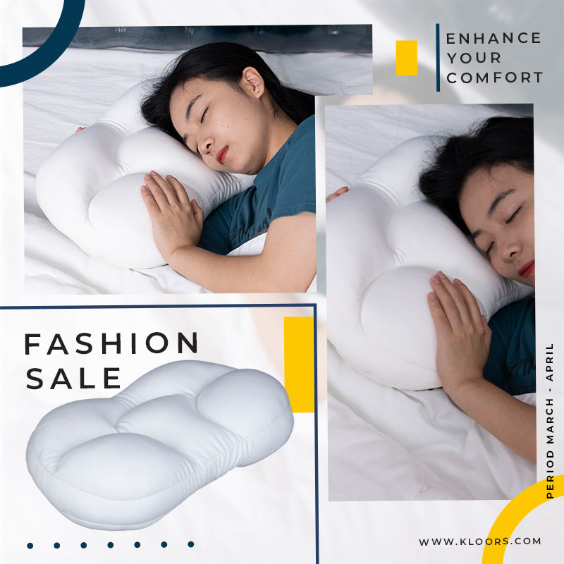 😴Super comfortable all-round sleep pillow