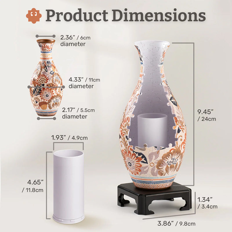 🎄Christmas Promotion-49% OFF🎄3D Art Puzzle Vase