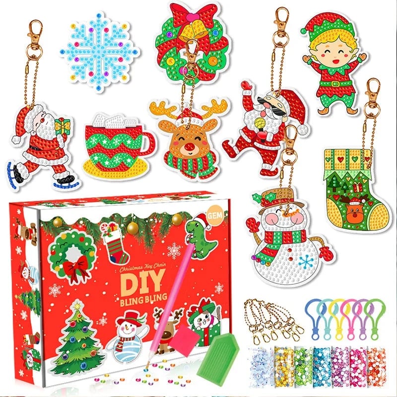 🎅Christmas Diamond Painting Sticker Kit