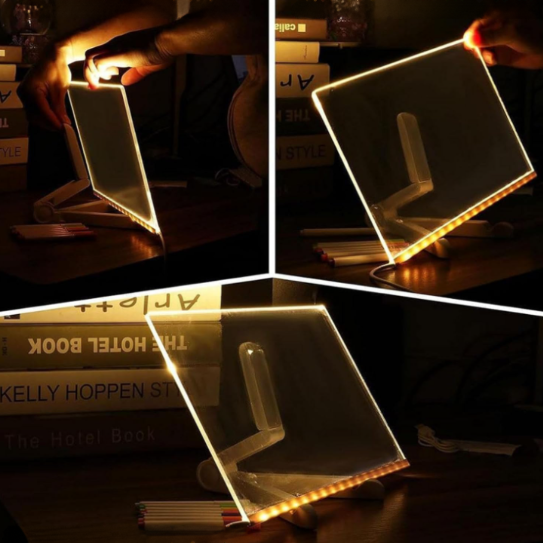 🌟Magic LED Light Drawing Pad - Release the Creativity of Children!☀